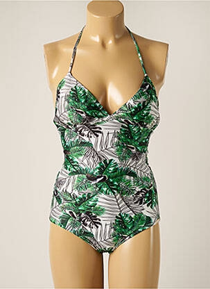 Costum de baie dintr-o singură piesă verde LA PLAYA femeie