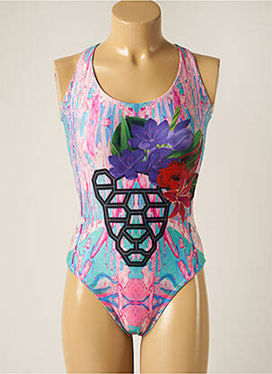 Costum de baie dintr-o singură piesă roz BLUEMAN femeie