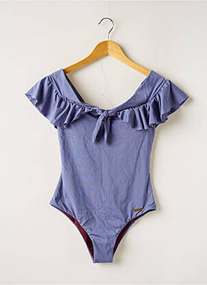Costum de baie dintr-o singură piesă albastru SAHA femeie
