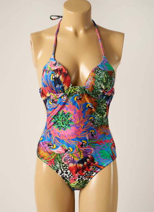 Costum de baie dintr-o singură piesă albastru RIO DE SOL femeie