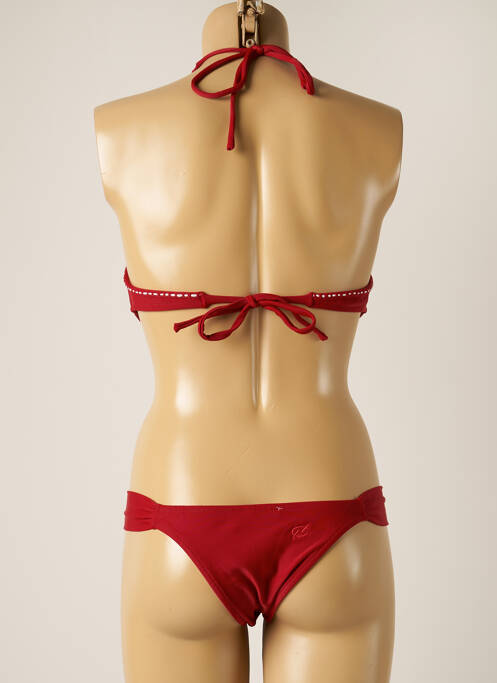 Costum de baie dintr-o singură piesă roșu BLUEMAN femeie