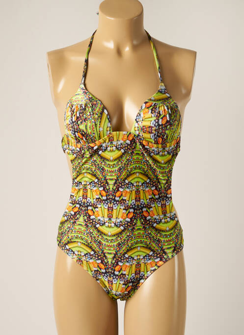 Costum de baie dintr-o singură piesă verde RIO DE SOL femeie