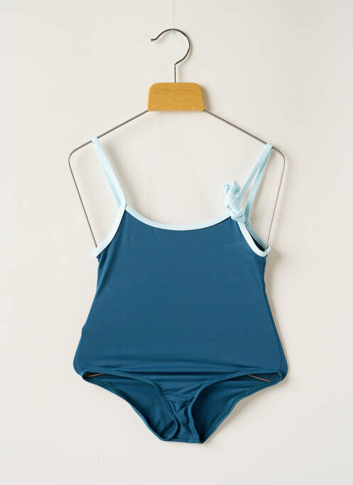 Costum de baie dintr-o singură piesă albastru LES ULTRAVIOLETTES fată