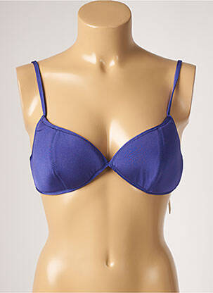 Sutien de costum de baie închidere cu legături de legat top sutien modelat violet DESPI femeie