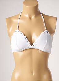 Sutien de costum de baie elasticitate top sutien modelat alb DESPI femeie