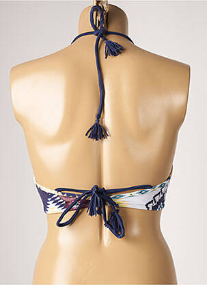 Sutien de costum de baie elasticitate top sutien modelat albastru DESPI femeie