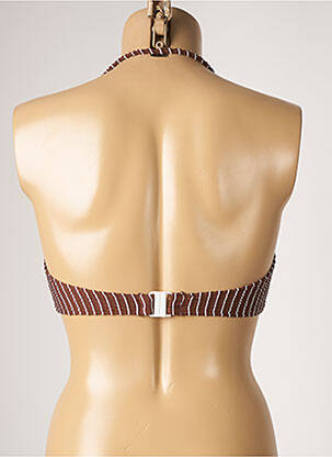 Sutien de costum de baie elasticitate top sutien modelat maro DESPI femeie