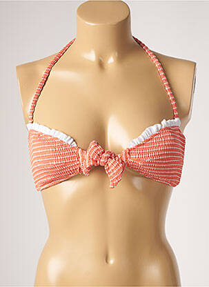 Sutien de costum de baie elasticitate top sutien modelat portocalie DESPI femeie