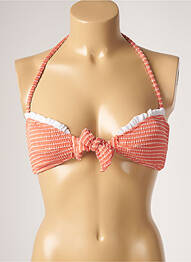 Sutien de costum de baie elasticitate top sutien modelat portocaliu DESPI femeie
