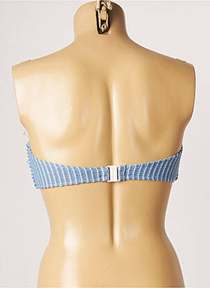 Sutien de costum de baie elasticitate top sutien modelat albastru DESPI femeie