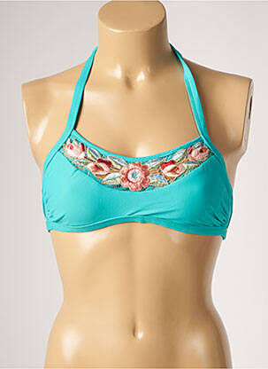 Sutien de costum de baie elasticitate albastru DESPI femeie