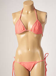 Costum de baie din două piese elasticitate top sutien modelat roz RIO DE SOL femeie