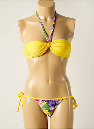 Costum de baie din două piese galben RIO DE SOL femeie