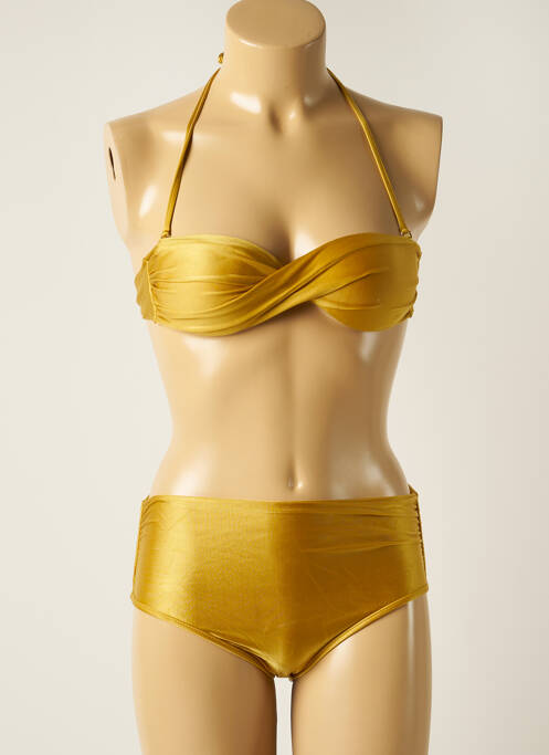 Costum de baie din două piese galben RIO DE SOL femeie