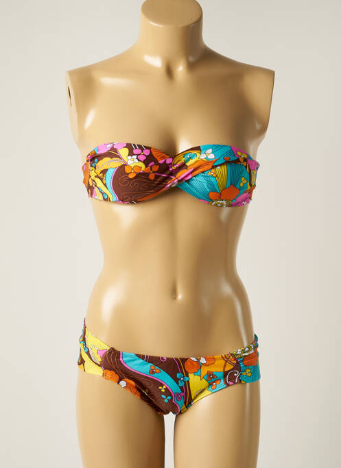 Costum de baie din două piese maro RIO DE SOL femeie