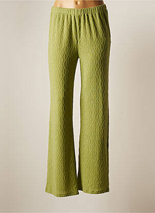 Pantalon larg verde COMPAÑIA FANTASTICA femeie