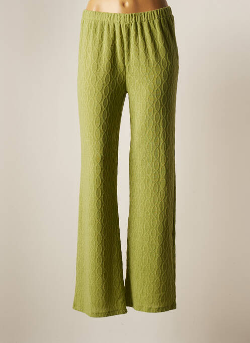 Pantalon larg verde COMPAÑIA FANTASTICA femeie