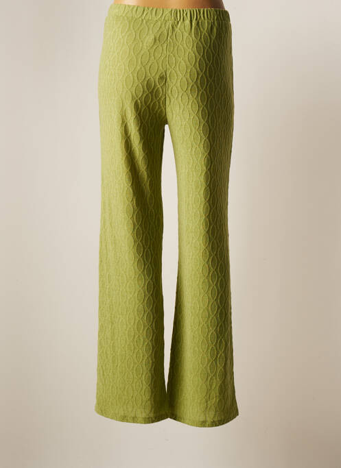 Pantalon larg verde COMPAÑIA FANTASTICA femeie