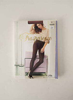 Colanți roșu TRASPARENZE femeie