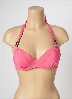 Sutien de costum de baie elasticitate top sutien push-up roz AUBADE femeie