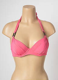 Sutien de costum de baie elasticitate top sutien push-up roz AUBADE femme
