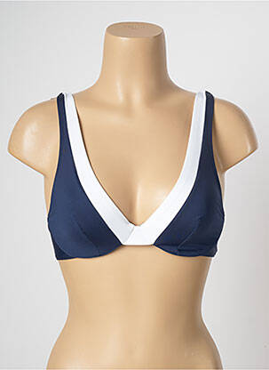 Sutien de costum de baie elasticitate albastru LE BOURGET femeie