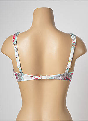 Sutien de costum de baie elasticitate alb AUBADE femeie