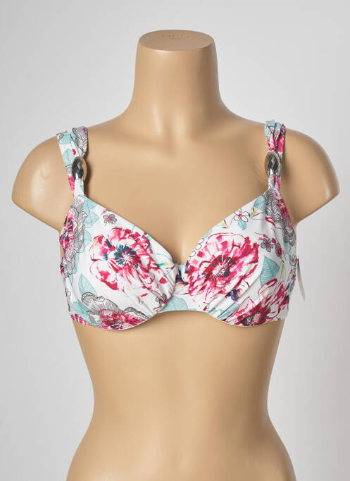 Sutien de costum de baie alb AUBADE femeie