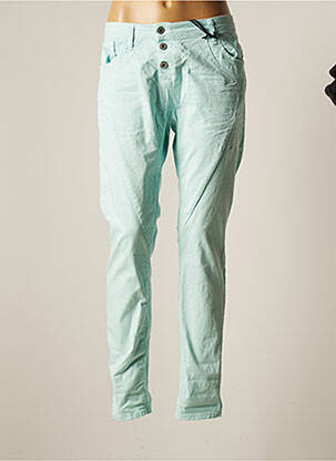 Pantalon drept albastru PLEASE femeie