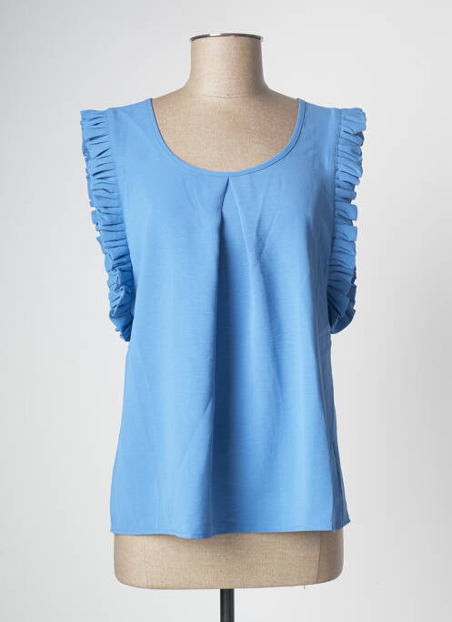 Top albastru MOLLY BRACKEN femeie