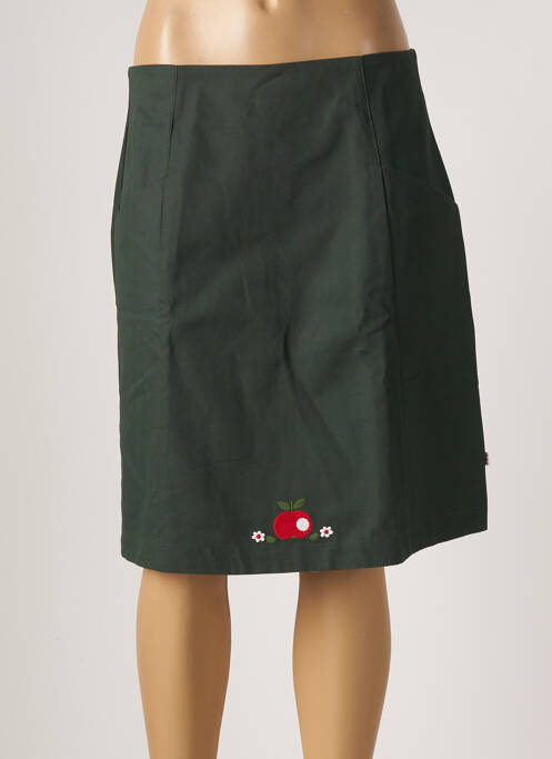 Fustă midi verde BLUTSGESCHWISTER femeie