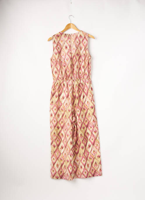 Salopetă-pantalon croială fluidă fără mâneci bej FREEMAN T.PORTER femme