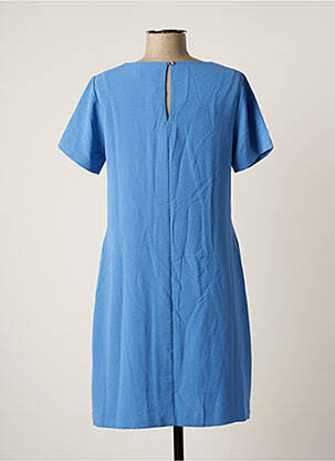 Rochie scurtă mâneci scurte mâneci scurte albastru MOLLY BRACKEN femeie