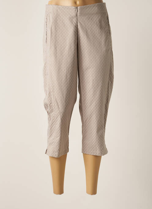 Pantalon trei sferturi gri CHALOU femeie