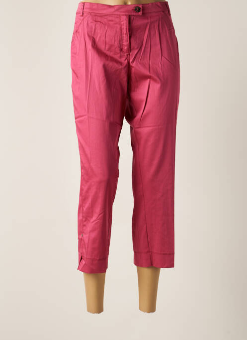 Pantalon trei sferturi roz ELENA MIRO femeie