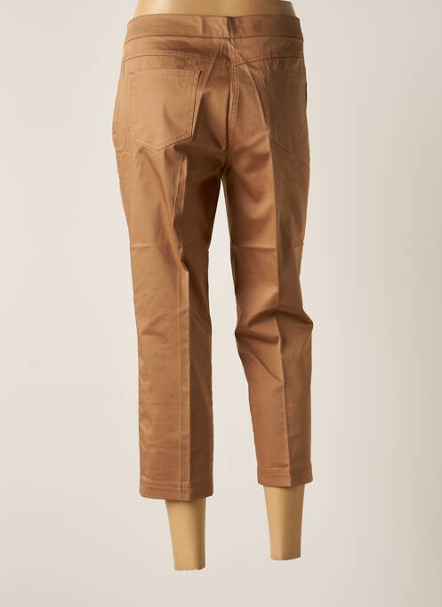 Pantalon trei sferturi maro ELENA MIRO femeie