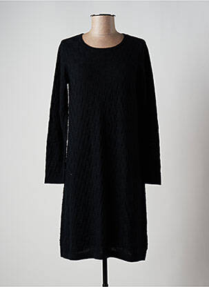 Rochie pulover croială dreaptă mâneci lungi negru TWO DANES femeie