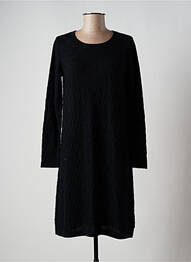 Rochie pulover croială dreaptă mâneci lungi negru TWO DANES femeie