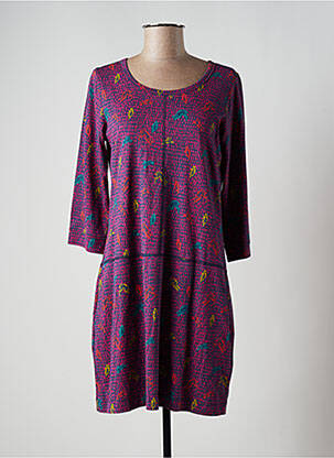 Rochie scurtă mâneci lungi mâneci lungi roz MISTRAL femeie
