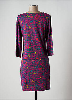 Rochie scurtă mâneci lungi mâneci lungi roz MISTRAL femeie