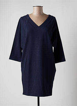 Rochie scurtă mâneci lungi mâneci lungi albastru ZILCH femeie