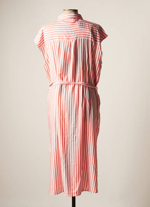 Rochie midi portocaliu PIECES femeie