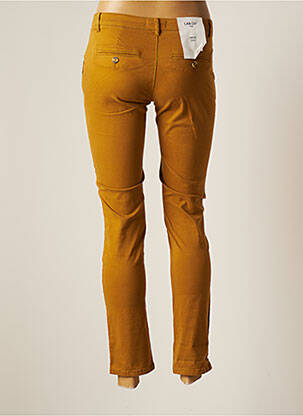 Pantalon chino talie joasă talie joasă galben LAB DIP PARIS femeie