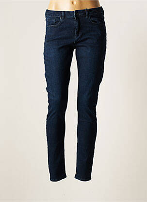 Blugi cu croială slim țesătură brută talie joasă albastru SCOTCH & SODA femeie