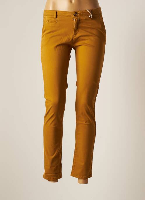 Pantalon chino galben LAB DIP PARIS femeie
