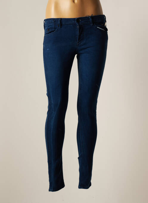 Blugi cu croială slim albastru SCOTCH & SODA femeie