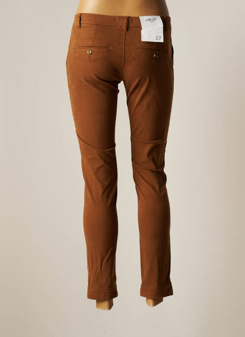 Pantalon chino maro LAB DIP PARIS femeie