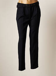 Pantalon 7/8 talie înaltă talie înaltă albastru MINIMUM femme