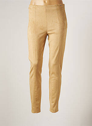 Pantalon slim bej GUESS femeie