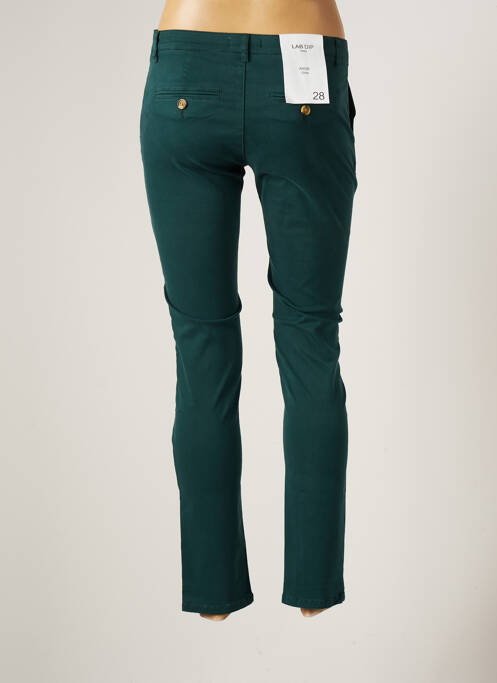 Pantalon slim verde LAB DIP PARIS femeie